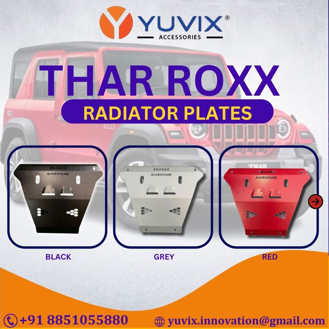 Radiator plates for Thar Roxx